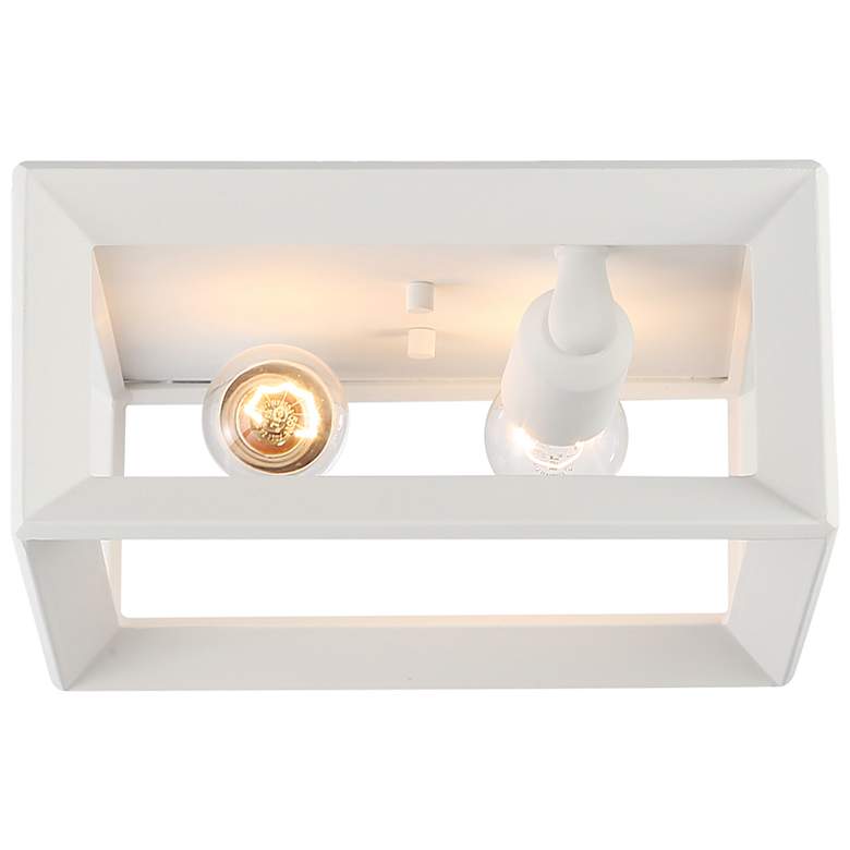 Image 6 Smyth 4-Light Chandelier in Natural White with Clear Glass more views