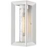 3_Smyth 6" Wide Outdoor Wall Light in Natural White with Seeded Glass
