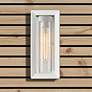 2_Smyth 6" Wide Outdoor Wall Light in Natural White with Seeded Glass