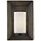 Smyth 8 3/4" High Gunmetal Bronze Wall Sconce