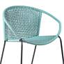 Snack Wasabi Rope Outdoor Dining Chairs Set of 2