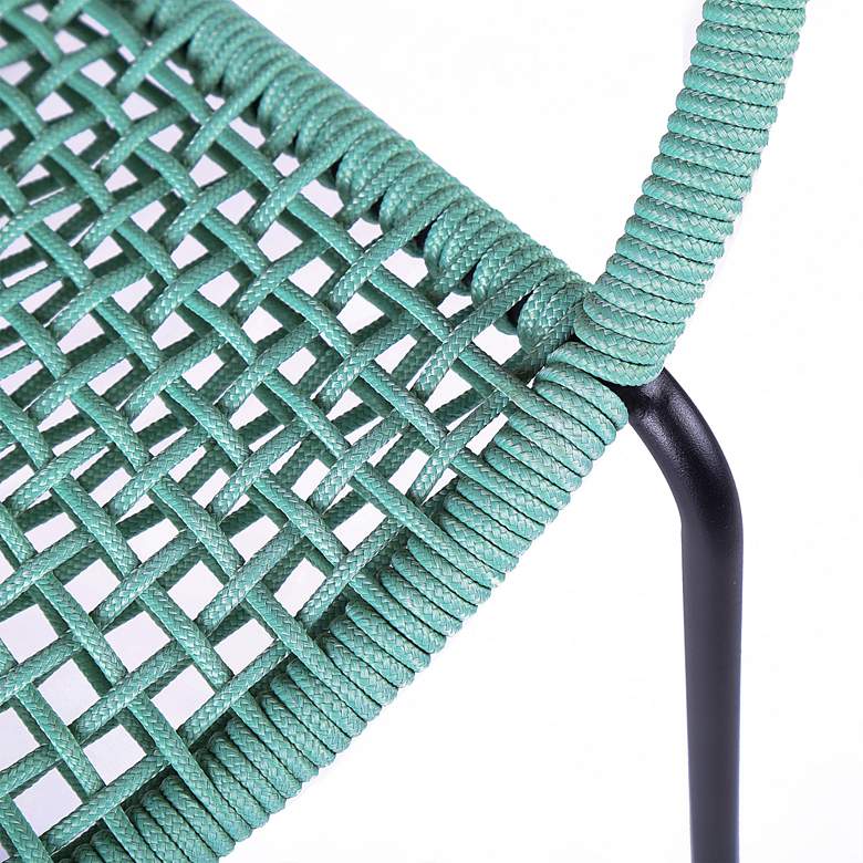 Image 5 Snack Wasabi Rope Outdoor Dining Chairs Set of 2 more views