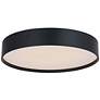 3_Snare 14" Wide Matte Black LED Ceiling Light more views
