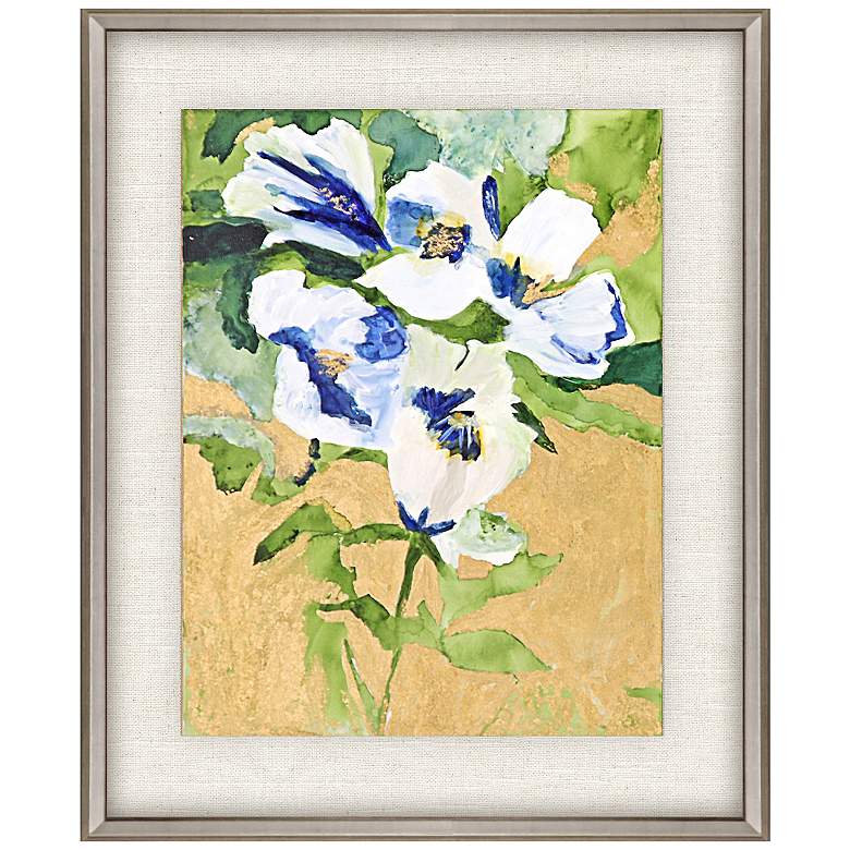 Image 1 Snow Petals I 26"W x 32"H Framed Art