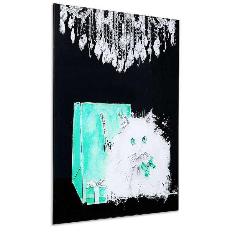 Image 4 Snowball 20" Square Frameless Tempered Glass Wall Art more views