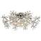 Snowburst 32" Wide Polished Chrome 13-Light Ceiling Light