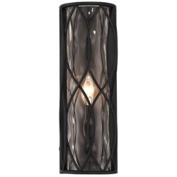 Snowden 1-Light Wall Sconce in Matte Black
