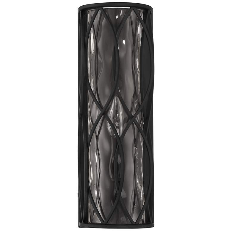 Image 2 Snowden 1-Light Wall Sconce in Matte Black more views