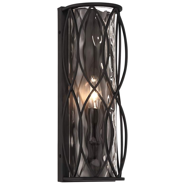 Image 3 Snowden 1-Light Wall Sconce in Matte Black more views