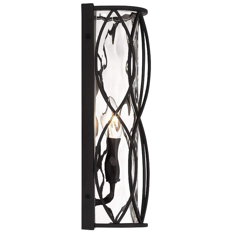 Image 5 Snowden 1-Light Wall Sconce in Matte Black more views