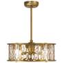 2_Snowden 5-Light LED Fan D'Lier in Burnished Brass