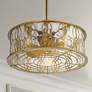 1_Snowden 5-Light LED Fan D'Lier in Burnished Brass