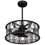 4_Snowden 5-Light LED Fan D'Lier in Matte Black more views