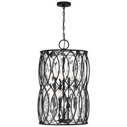 Snowden 8-Light Pendant in Matte Black