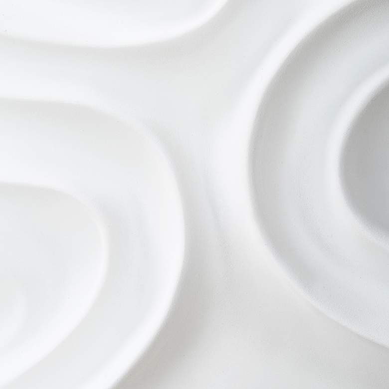 Image 5 Snowdrift White 15 1/4" Square 4-Piece Wall Decor Set more views