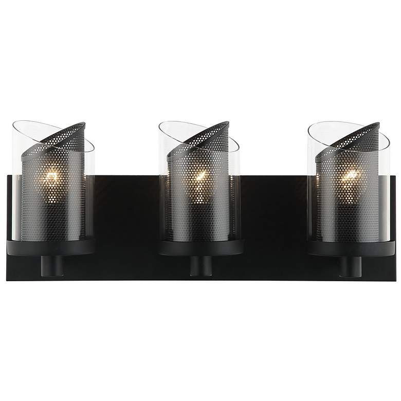 Image 1 So Inclined 3-Lt Bath Light - Black