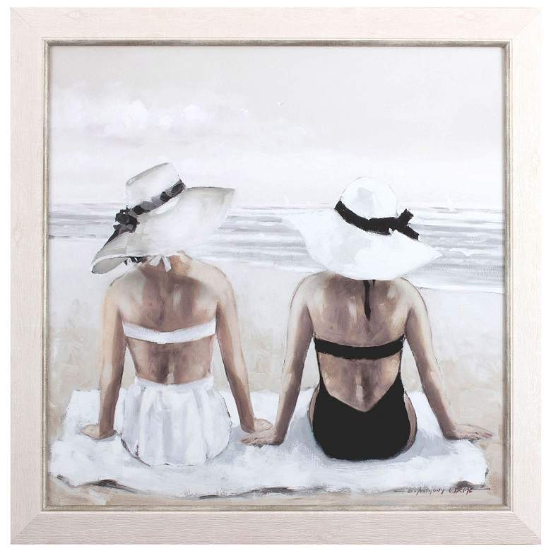 Image 1 Soaking Up Sun 28"W x 28"H Framed Art