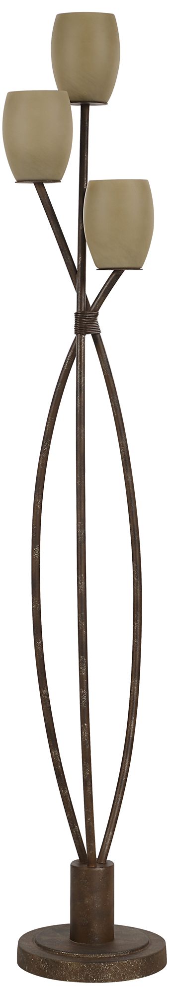 Image 2 Soan 65.0" Height Floor Lamps, Copper Bronze With Gold