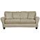 Sofab Angel II Upholstered Pewter Fabric Chenille Sofa
