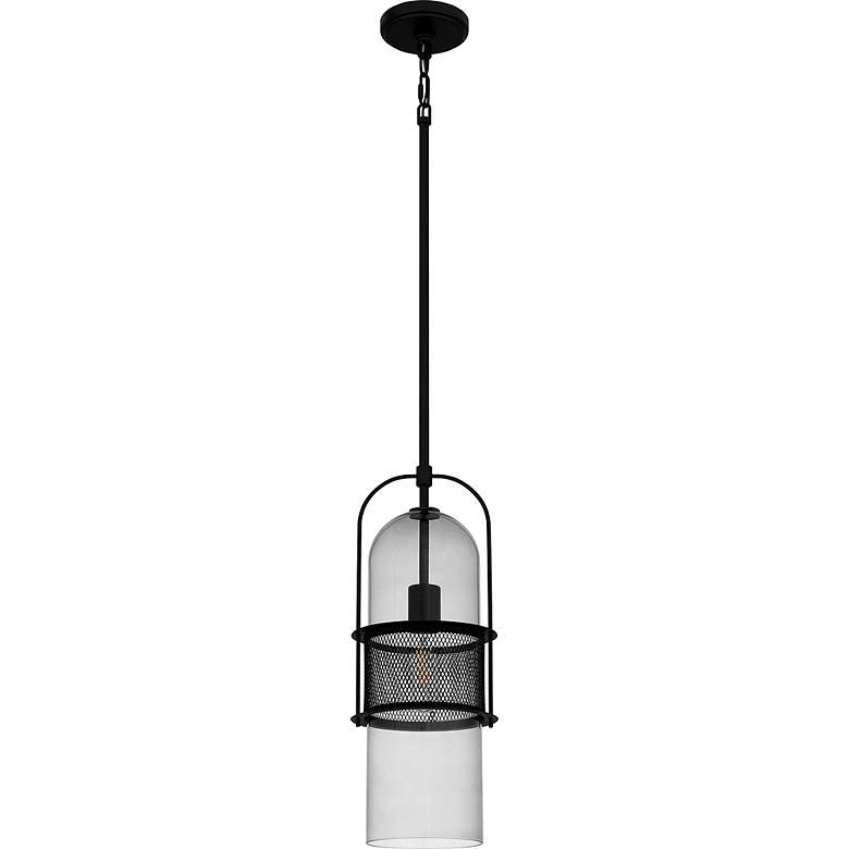 Image 2 Soffer 1-Light Matte Black Mini Pendant Light more views