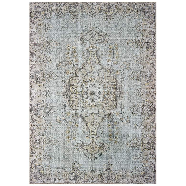 Image 1 Sofia 85816 5'3"x7'6" Gray and Gold Area Rug