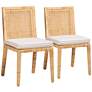 2_Sofia Natural Wood and Rattan Dining Chair