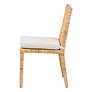 6_Sofia Natural Wood and Rattan Dining Chair more views