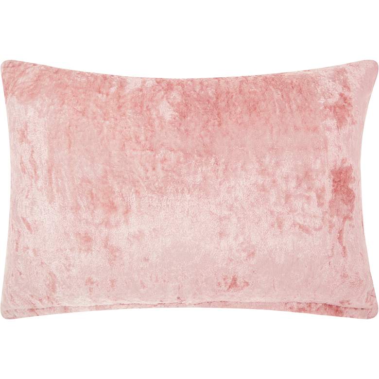 Image 2 Sofia Rose Velvet Tassels 20" x 14" Rectangular Throw Pillow more views