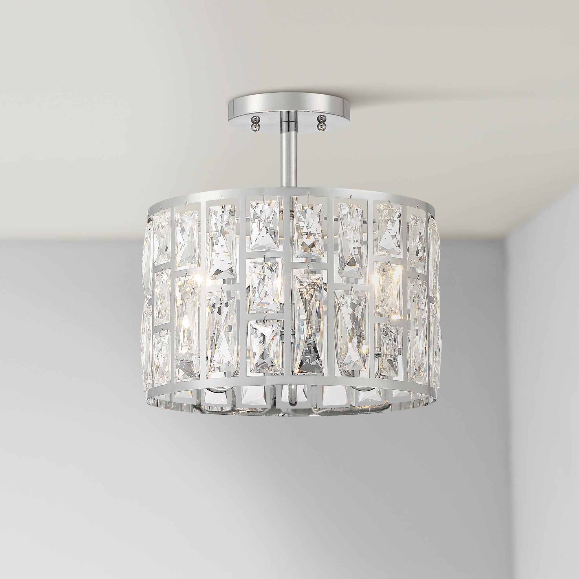 decor therapy collins flush mount ceiling light