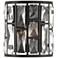 Sofie 8" High Black Crystal Wall Sconce