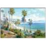 Soft Breeze 38" Wide Rectangular Framed Wall Art