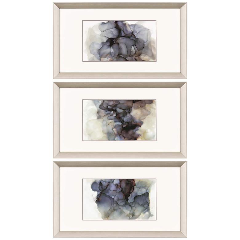 Image 1 Soft Dreams 33 inch Wide 3-Piece Framed Giclee Wall Art Set