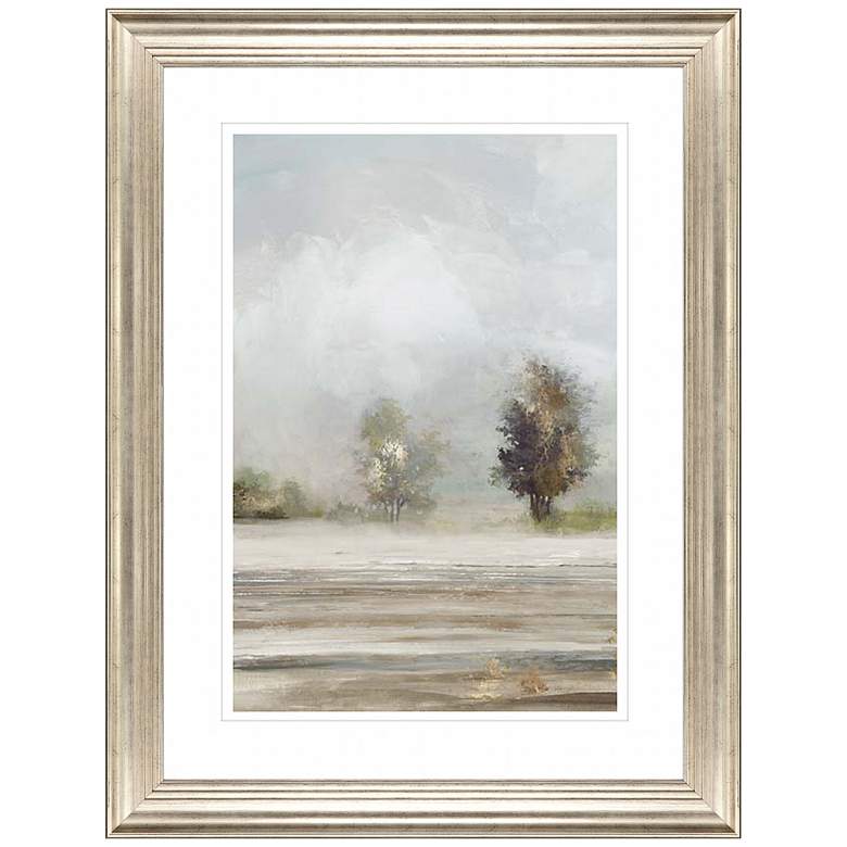 Image 1 Soft Graze II 51" High Rectangular Giclee Framed Wall Art
