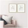 4_Soft Lace 15"W x 17"H Traditional Framed Art Set of 2 more views
