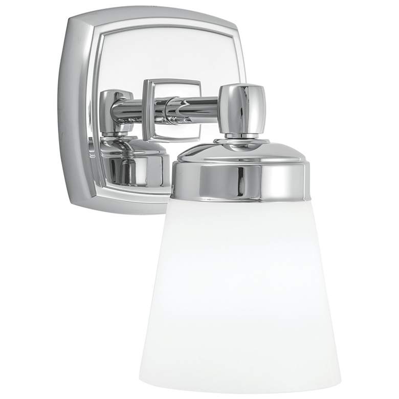 Image 1 Soft Square Indoor Wall Sconce - Chrome