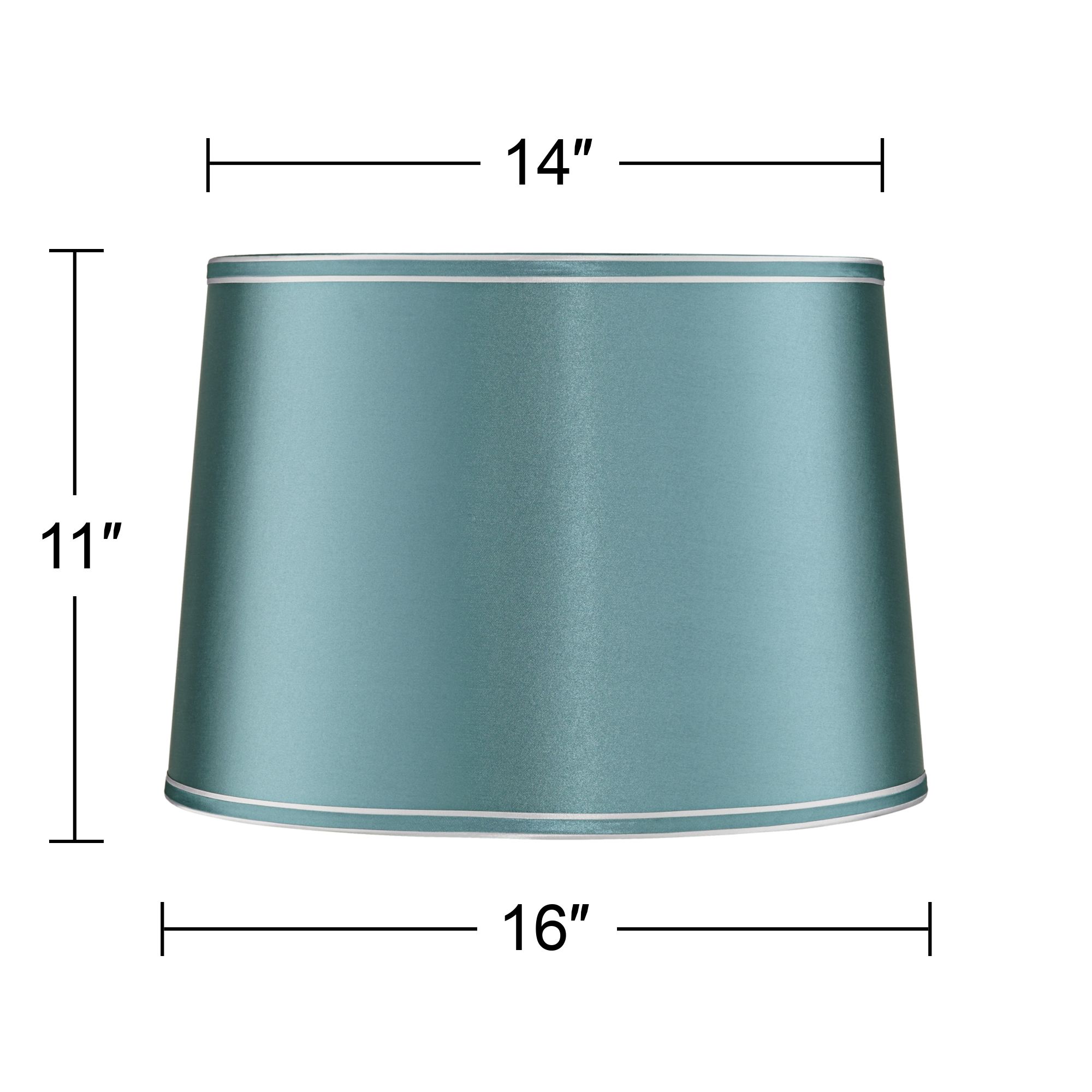 next teal lampshade