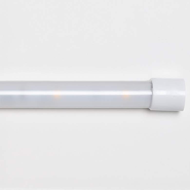 Image 3 Soft Touch 34" Wide White Dimmable LED Under Cabinet Light more views