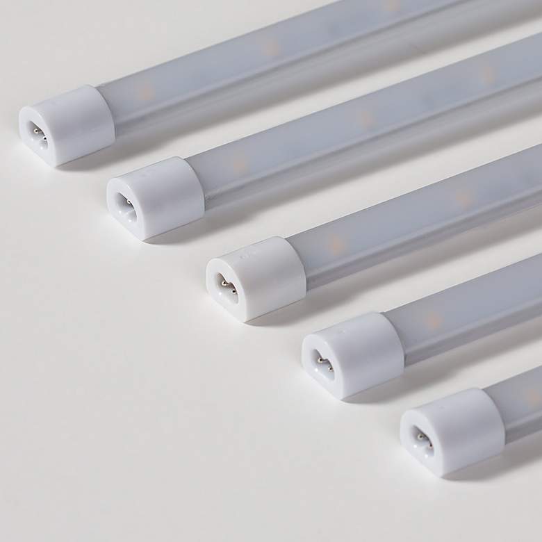 Image 5 Soft Touch 34" Wide White Dimmable LED Under Cabinet Light more views