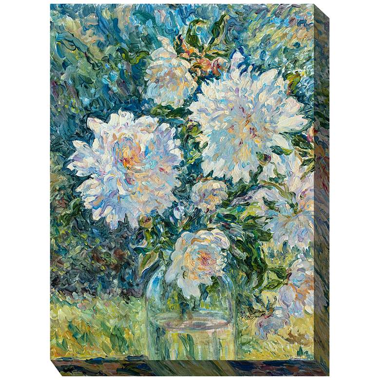 Image 1 Soft Touch 40" High All-Weather Outdoor Canvas Wall Art