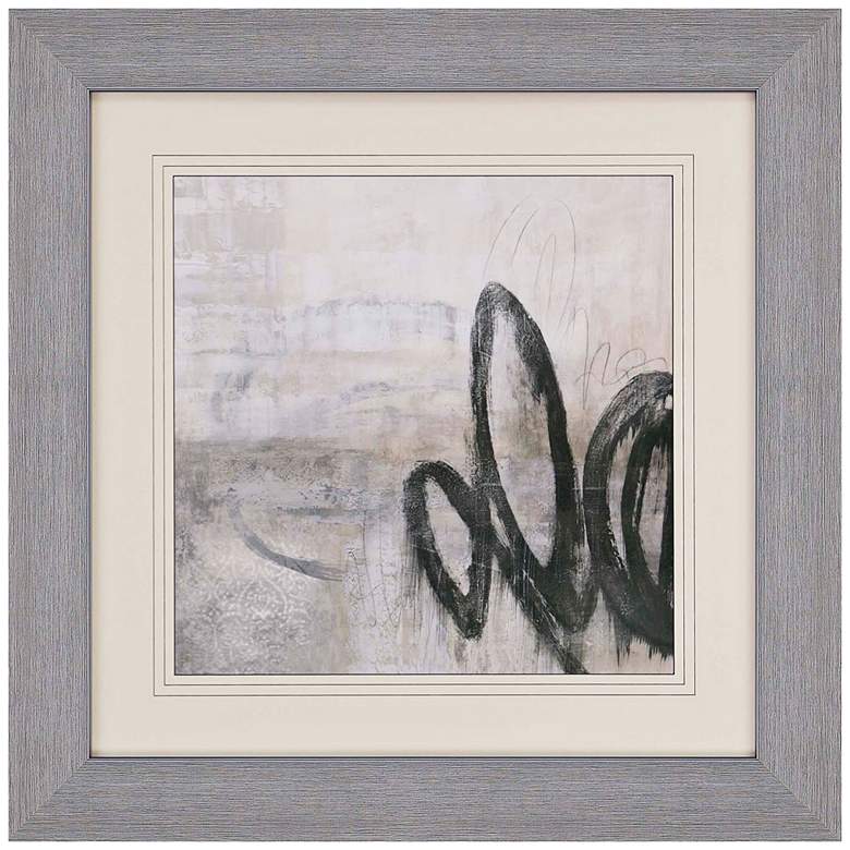 Image 1 Soft Touch III 40 inch Square Abstract Print Framed Wall Art
