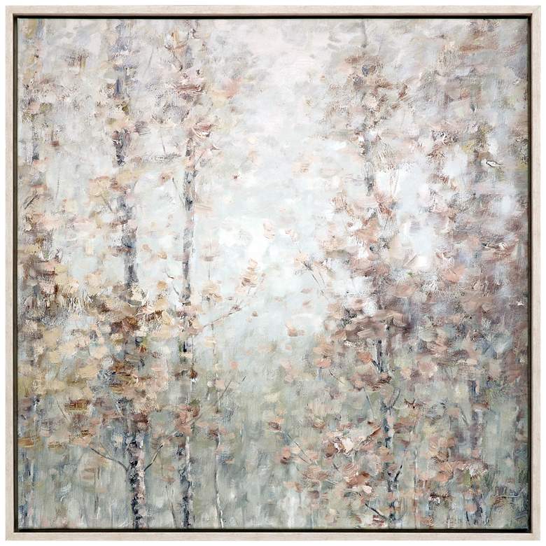 Image 3 Softly Tinted Woods 41 inch Square Giclee On Canvas Wall Art