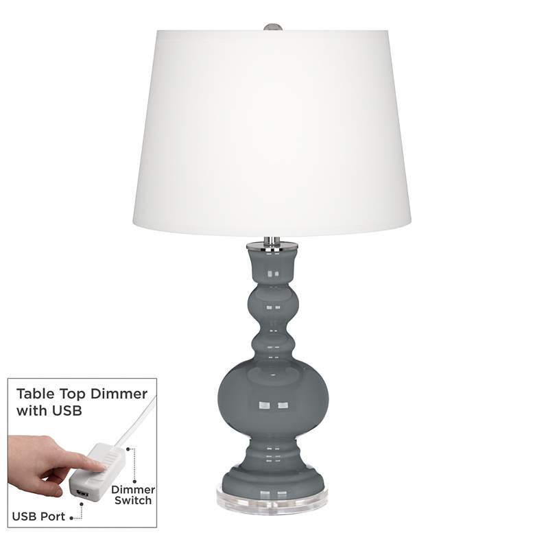 Image 1 Software Apothecary Table Lamp with Dimmer
