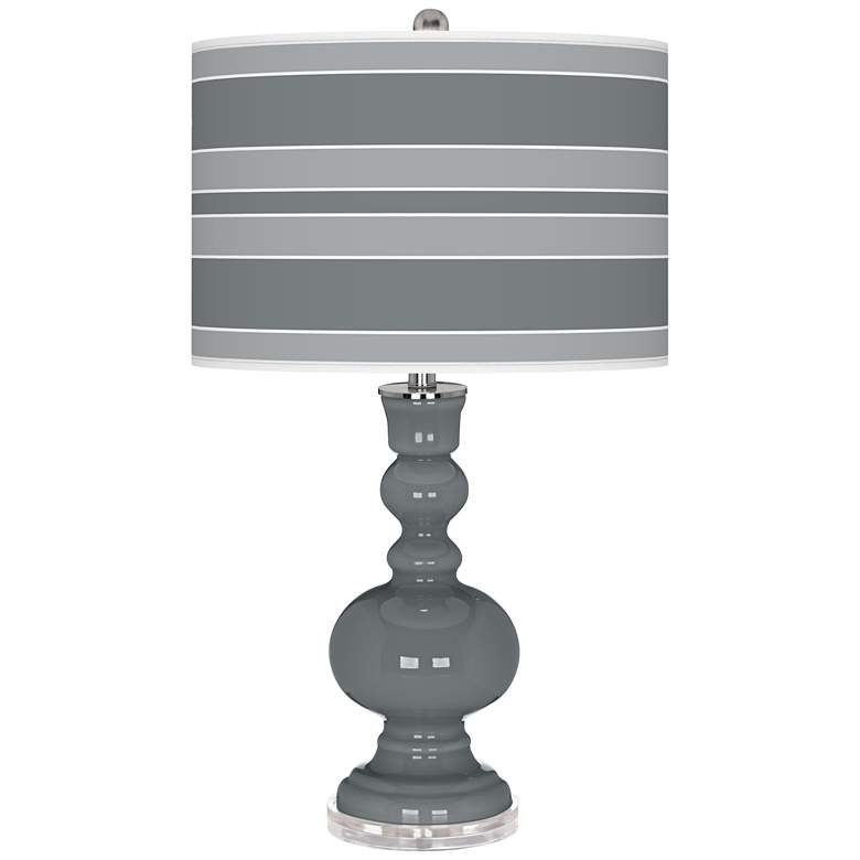 Image 1 Software Bold Stripe Apothecary Table Lamp