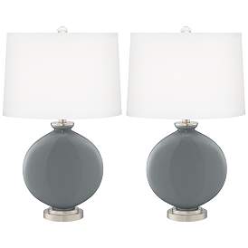 Image2 of Software Gray Carrie Table Lamps Set of 2