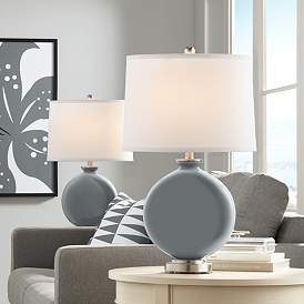 Image1 of Software Gray Carrie Table Lamps Set of 2