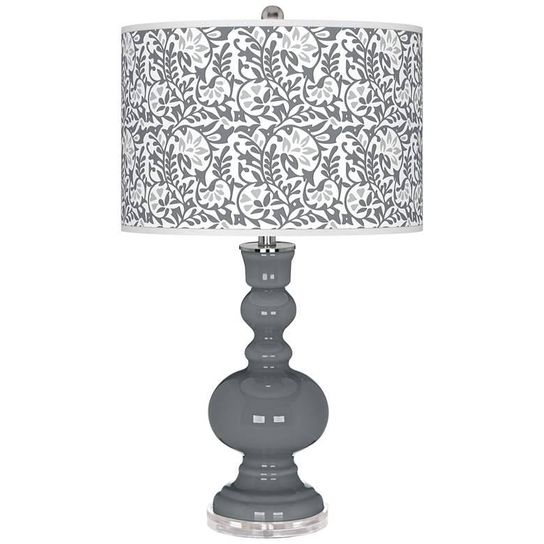 Image 1 Software Gray Gardenia Apothecary Table Lamp