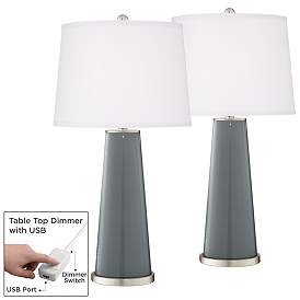 Image1 of Software Leo Table Lamp Set of 2 with Dimmers