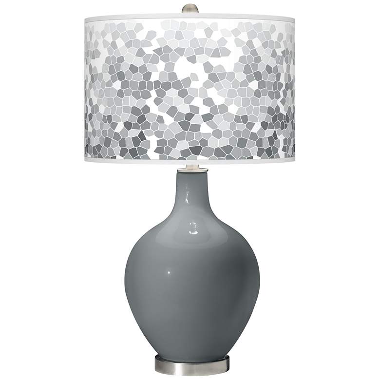 Image 1 Software Mosaic Giclee Ovo Table Lamp