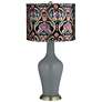 Software Multi-Color Embroidered Shade Anya Table Lamp