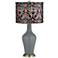Software Multi-Color Embroidered Shade Anya Table Lamp